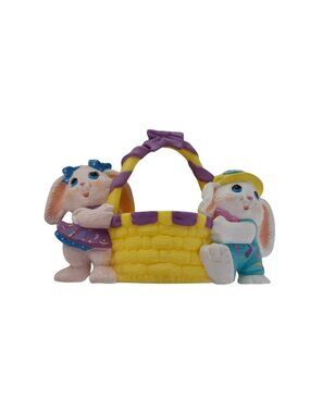 Hallmark 1991 Crayola Bunnies with Basket Retired